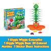 Giggle Wiggle Board Games for Kids, Family Game Night, Hand-Eye Coordination, Preschool Games, The Wiggle Race to Get Your Marbles to The Top Game, Ages 4+, Batteries Not Included view 2