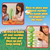 Giggle Wiggle Board Games for Kids, Family Game Night, Hand-Eye Coordination, Preschool Games, The Wiggle Race to Get Your Marbles to The Top Game, Ages 4+, Batteries Not Included view 4