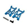 StiNGZjdM Metal Upgraded Front Lower Arm Compatible with MJX 1/10 10208 Monster RC Car Parts(Sky Blue) view 1