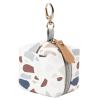 QERPON Pacifier Case with Clip Baby-Pacifier Holder Box Waterproof Pacifier Holder Case PU Pacifier Holder Bag for Travel view 1