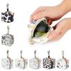 QERPON Pacifier Case with Clip Baby-Pacifier Holder Box Waterproof Pacifier Holder Case PU Pacifier Holder Bag for Travel view 2