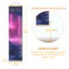 Adorable Cartoon Kids Height Wall Chart Perfect Growth Chart for Wall Easy Tracking with Fun Height Chart for Kids Durability Vibrant Growth Chart for Room Decor Measurement Cyberpunk Moon view 3