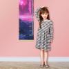Adorable Cartoon Kids Height Wall Chart Perfect Growth Chart for Wall Easy Tracking with Fun Height Chart for Kids Durability Vibrant Growth Chart for Room Decor Measurement Cyberpunk Moon view 4