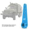 equlup 25T RC Servo Arm, Extension Servo Arm CNC Machining Aluminium Alloy Steering Arm Server Rocker for WPL 1627 RC Truck (WPL1627B Blue) view 3