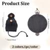 ANATTASOUL 2 styles, each 1pc Dice Bag Vintage Medieval Lea-ther Drawstring Pouch Portable Coin Purse Rivets Belt Pouch Chess Card Jewelry Dice Storage Bag view 2