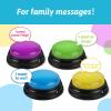 BEAN LIEVE Recordable Answer Buzzers - Set of 4, Personalized Sound, Game Show Buzzers for Family Game, Trivia Nights and Classroom Teaching view 4