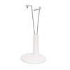 ANGGREK Stainless Steel Doll Stand, Space Saving Doll Stand Simple 12 Inch Tall Doll White Lightweight for Doll Shop for Kid view 4