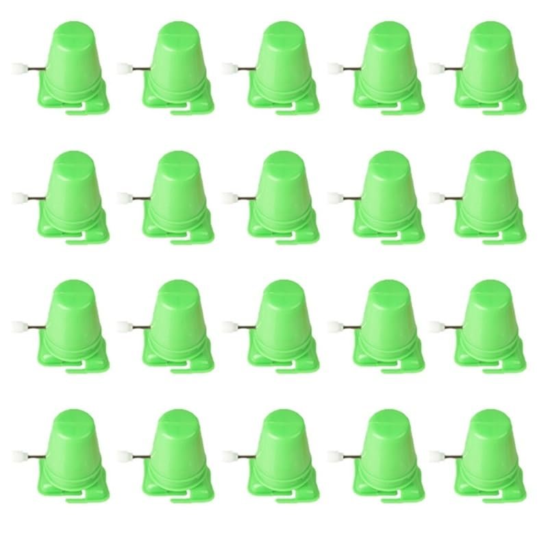 StiNGZjdM 20Pcs Clockwork Legged Robot Kid Toy Wind Up Toy Movement Mechanism Movement Plaything Toys for Kid Toy Sports(Green)