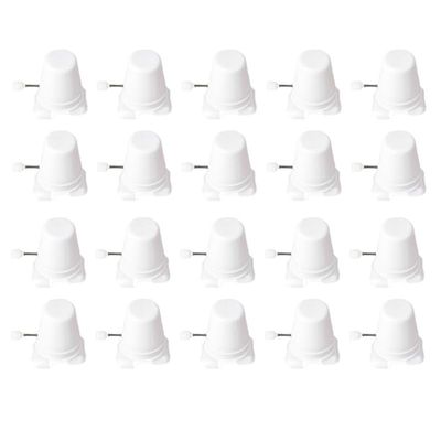 StiNGZjdM 20Pcs Clockwork Legged Robot Kid Toy Wind Up Toy Movement Mechanism Movement Plaything Toys for Kid Toy Sports(White)