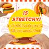 JA-RU Foodie Fusion Play Burger Deluxe Squishy Toy (1 Pack) Smushy Make Your own Patty. Squish Grilled Food Toys for Kids, Teen, & Adult. Stretchy Therapy Stress Relief Fidget Party Favor. 6723-1 view 4