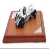 Mint Models 1927 6.5 Litre Old Mother Gun Racing Chrome in 1:43 Scale CMF43045 view 2