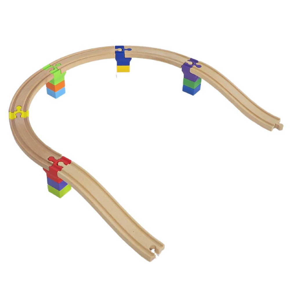 ImagineTRAX Single Raised Railway Expansion Set