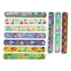 Aqur2020 10 Pcs Cartoon Dinosaur Pattern PVC Slap Bracelet Bands for Kids Parties, Soft Wrist Straps with Comfortable Fit, Stackable and Collectible, for Festivals or Carnivals view 1