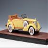 Mint Models 1935 Auburn 851 Supercharged Phaeton Open Roof Yellow in 1:43 Scale GLM161101 view 4