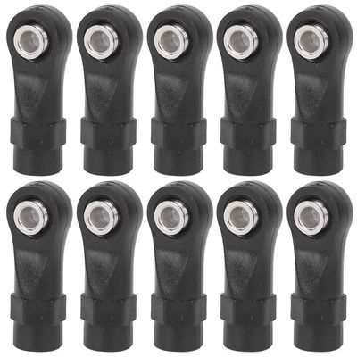 Alomejor 10pcs M4 Link Linkage Rod End Balls Joint Set for RC Car Vehicle Body Stability and Flexibility