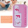 Educational Cognitive Learning Card Toy with Storage Box for Kids (Pink 56 Animal Cards) view 3