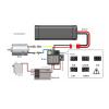 60A Electronic Speed Controller with Brushed ESC for RC Car Boat for 540 550 750 Motor view 2