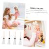 JOINPAYA 10pcs Mini Mop Miniature Broom Model Halloween Broom Stick Witches s Small Miniature Prop e Decor e Wizard Cotton White view 2
