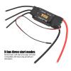 Alomejor 80A Brushless ESC High Reliability Electronic Speed Controller Throttle Stroke Setting for RC Airplane Helicopter ((80A)) view 3