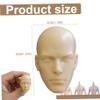 1/6 Scale Head Plastic Head Sculpture European Beauty Soldier Head Carving Model Miniature Action Figures for Colouring, Painting, Drawing and Sketching Head Sculpture 1/6 Scale Accessories Makeup Do view 3