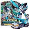 Metal Cardbot S Crane Trailer Transforming Robots Cars Toy (Musclehyde Crane) view 1