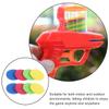 ifundom 4bags Foam Disc Launching Toy Replacement Chips for Boys and Girls Creative Design Improves Accuracy and Coordination Fun Shooting Accessory view 3