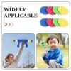 ifundom 4bags Foam Disc Launching Toy Replacement Chips for Boys and Girls Creative Design Improves Accuracy and Coordination Fun Shooting Accessory view 4