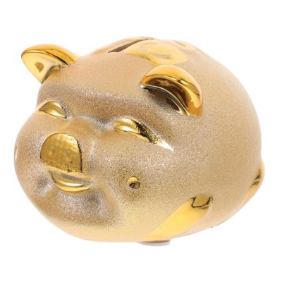 Abaodam Cute Pig-Shaped Piggy Bank Adorable Ceramic Jar for Boy Girl for Gifting Birthdays Holidays Promotes Saving Easy Access Lightweight Design for Any Boy Girl Room