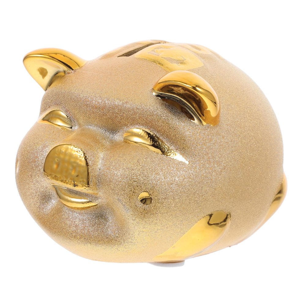 Abaodam Cute Pig-Shaped Piggy Bank Adorable Ceramic Jar for Boy Girl for Gifting Birthdays Holidays Promotes Saving Easy Access Lightweight Design for Any Boy Girl Room