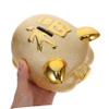 Abaodam Cute Pig-Shaped Piggy Bank Adorable Ceramic Jar for Boy Girl for Gifting Birthdays Holidays Promotes Saving Easy Access Lightweight Design for Any Boy Girl Room view 3