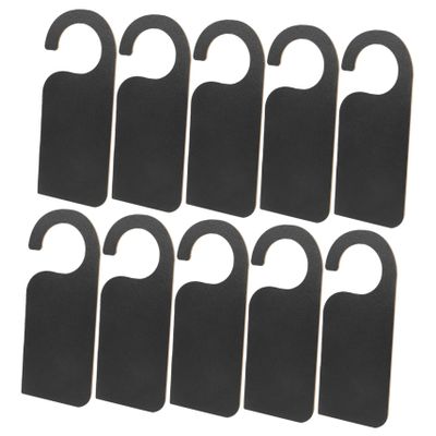 OSOLADY 10pcs Wooden Door Hanger Blanks for DIY Crafts Unfinished Signs for Home Office Use Versatile Hanging Decor for Room Identification