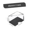 JOINPAYA Acrylic Playing Card Holder and Organizer Poker Card Storage for Home Office and Gambling House Elegant Design for Easy Access and Cleanup view 2