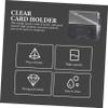JOINPAYA Acrylic Playing Card Holder and Organizer Poker Card Storage for Home Office and Gambling House Elegant Design for Easy Access and Cleanup view 3