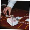 JOINPAYA Acrylic Playing Card Holder and Organizer Poker Card Storage for Home Office and Gambling House Elegant Design for Easy Access and Cleanup view 4