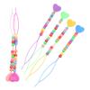LALADEFIEE 12pcs Pull Hair Needle for Boys and Girls Portable Hair Braid Tool Beads for Dance and Parties Random view 1