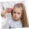 LALADEFIEE 12pcs Pull Hair Needle for Boys and Girls Portable Hair Braid Tool Beads for Dance and Parties Random view 4