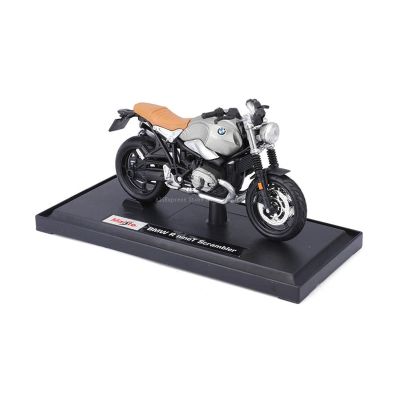 1:18 Static Diecast Model Collection for:BMW R Nine Scrambler Alloy Gift Collection