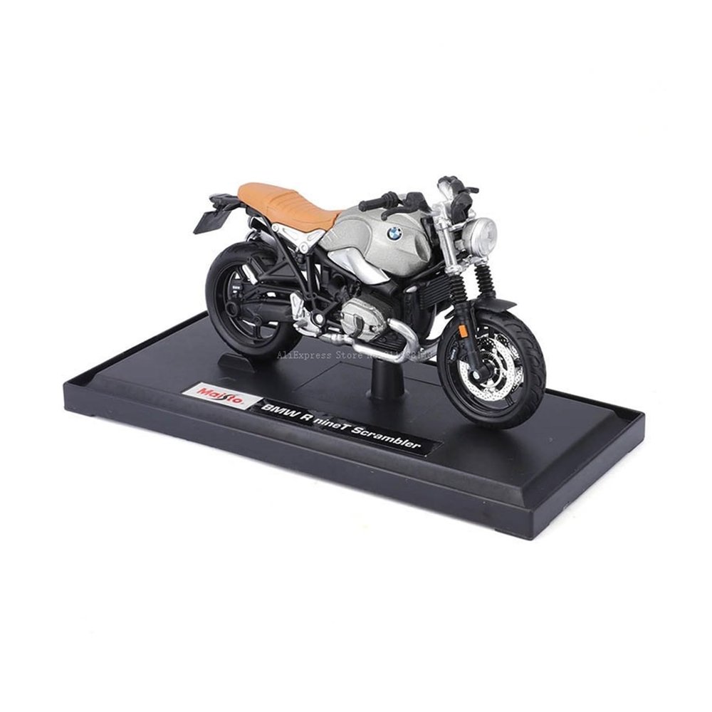1:18 Static Diecast Model Collection for:BMW R Nine Scrambler Alloy Gift Collection