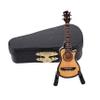 HONMEET Miniature Electric Guitar Model Ornaments Guitar Gifts Musical Instruments view 1