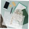 BUTIFULSIC Coin Sleeves for Collectors 10 Sheets of Page Protectors Coin Storage Sleeves view 3