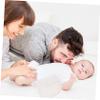 JOINPAYA 10pcs Newborn Diaper Liners Washable Cotton Inserts for Cloth Diapers Leak Comfortable view 4