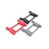Aluminum Alloy Front Servo Mount Chassis Steering Crossmember for 1/10 RC Crawler Car TRX4 Bronco Blazer Sport G500 TRX6(Red) view 3
