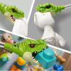 DINOBROS Dinosaur Pincher Toys for Age 3 and up Jurassic Dinosaurs T-Rex Grabber Toy Claw Robot Hand Snapper Dino Chomper Monster Reacher view 4
