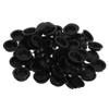 CIYODO 50pcs Piggy Bank Bottom Covers Black Stoppers for Money Saving Jar Easy to Install Multi-Purpose Plug Caps for Efficient Savings view 1