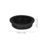 CIYODO 50pcs Piggy Bank Bottom Covers Black Stoppers for Money Saving Jar Easy to Install Multi-Purpose Plug Caps for Efficient Savings view 3