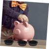 CIYODO 50pcs Piggy Bank Bottom Covers Black Stoppers for Money Saving Jar Easy to Install Multi-Purpose Plug Caps for Efficient Savings view 4