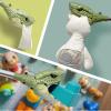 DINOBROS Snake Chomper Animal Pincher Toy Cobra Grabber Claw Snapper Monster Reacher Robot Hand Toys for Kids 3 Years Old and up view 4