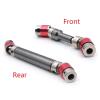 RC Parts for Feiyue FY03 FY01-07 Q39 1/12 RC Upgrade Parts Accessories 2Pcs Metal Front Rear CVD Drive Shaft Replacement Parts view 2