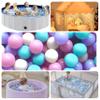 BBRUN Ball Pits Balls 1000 Count Play Plastic Balls for Ball Pits Playpen BPA- Free Crush Proof Bounce House Balls for Pet Dogs,Soft Plastic Pool Ball for Toddlers (Purple, 1000 Count) view 2