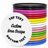 MANBATTLE 500 Custom Poker Chips, Bar Drink Token Chips Personalized Logo, Image, Text on Chip, Double Sided Full Color Print Custom Tokens, Good for Casino Night, Wedding and Bachelor Party (White) view 1